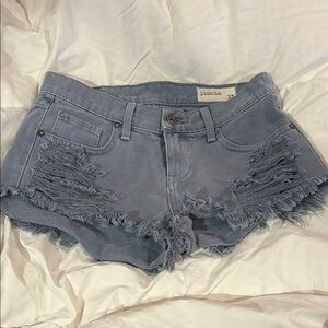 Pistola Women's Distressed Denim Shorts